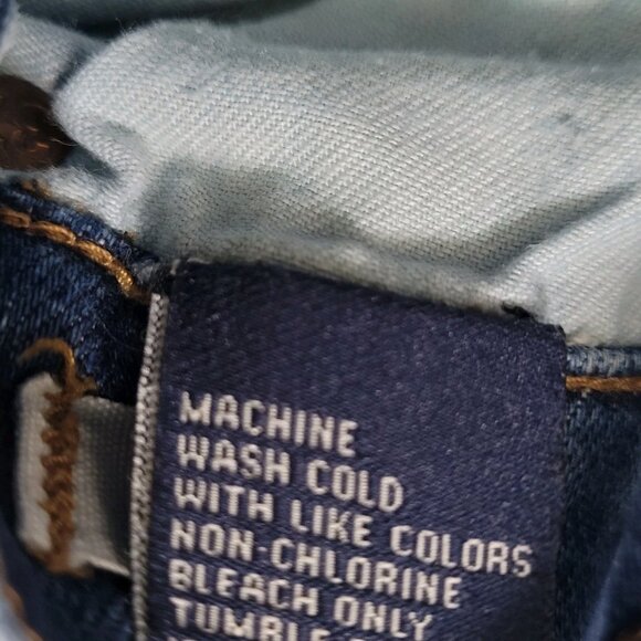 Madewell Blue Denim Skinny Skinny Distressed Ripped Low Rise Jeans 25 (25x28) - Picture 15 of 15